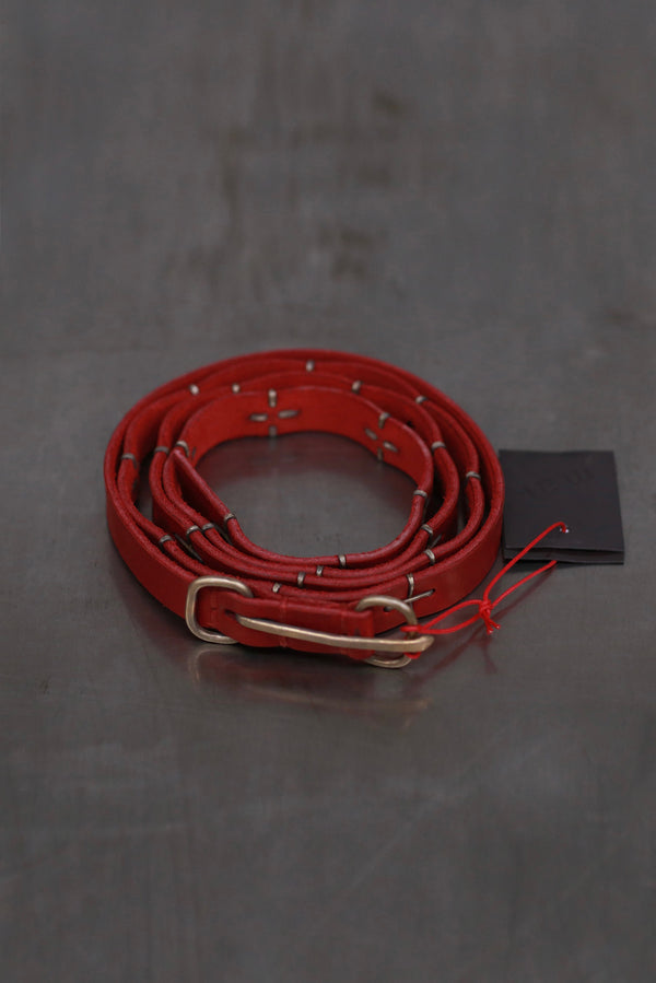 m.a+ Handmade belt collection Italy MA-EL2Z-GRP3,0-COFFEE PM1001